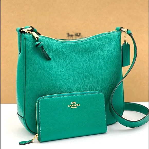 COACH Ellie File Bag Crossbody and Wallet Set - Picture 2 of 13